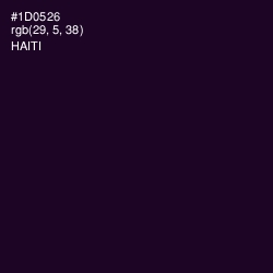 #1D0526 - Haiti Color Image
