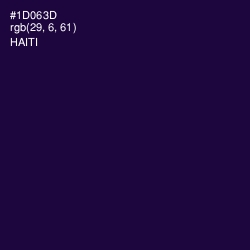 #1D063D - Haiti Color Image