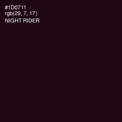 #1D0711 - Night Rider Color Image