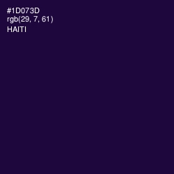 #1D073D - Haiti Color Image