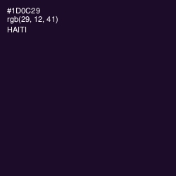 #1D0C29 - Haiti Color Image