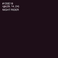 #1D0E18 - Night Rider Color Image