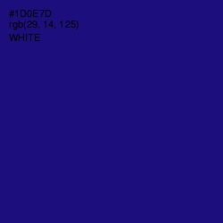 #1D0E7D - Deep Koamaru Color Image