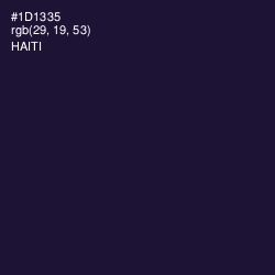 #1D1335 - Haiti Color Image