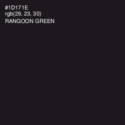 #1D171E - Rangoon Green Color Image