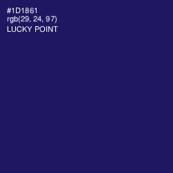 #1D1861 - Lucky Point Color Image