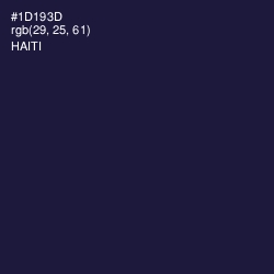 #1D193D - Haiti Color Image