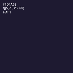 #1D1A32 - Haiti Color Image