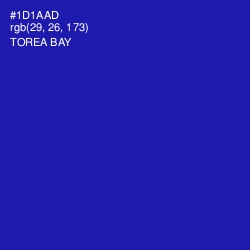 #1D1AAD - Torea Bay Color Image