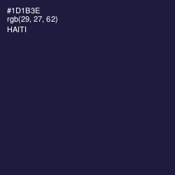 #1D1B3E - Haiti Color Image