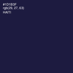 #1D1B3F - Haiti Color Image