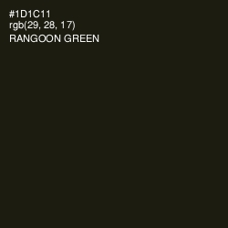 #1D1C11 - Rangoon Green Color Image