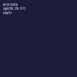 #1D1D39 - Haiti Color Image