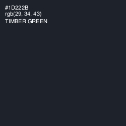 #1D222B - Timber Green Color Image