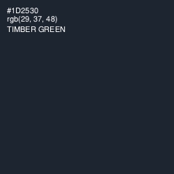 #1D2530 - Timber Green Color Image