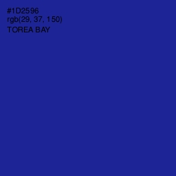 #1D2596 - Torea Bay Color Image