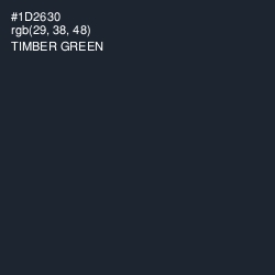 #1D2630 - Timber Green Color Image