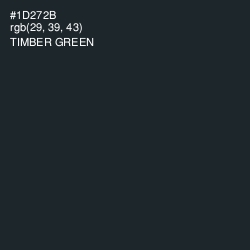 #1D272B - Timber Green Color Image
