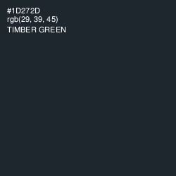 #1D272D - Timber Green Color Image