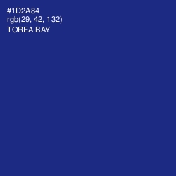 #1D2A84 - Torea Bay Color Image