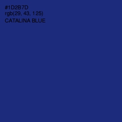 #1D2B7D - Catalina Blue Color Image