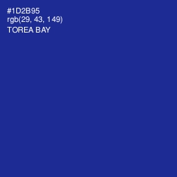 #1D2B95 - Torea Bay Color Image