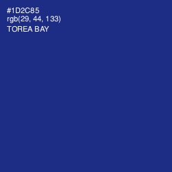 #1D2C85 - Torea Bay Color Image