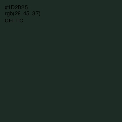 #1D2D25 - Celtic Color Image