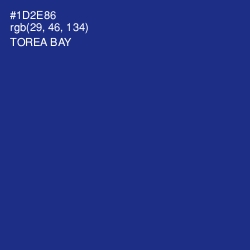 #1D2E86 - Torea Bay Color Image