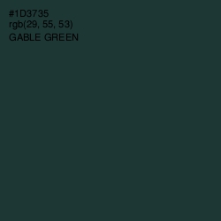 #1D3735 - Gable Green Color Image