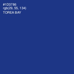 #1D3786 - Torea Bay Color Image