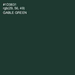 #1D3831 - Gable Green Color Image