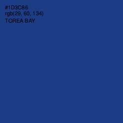 #1D3C86 - Torea Bay Color Image