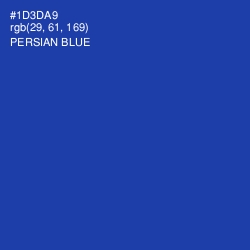 #1D3DA9 - Persian Blue Color Image