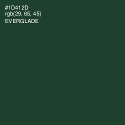 #1D412D - Everglade Color Image