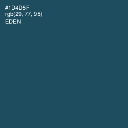 #1D4D5F - Eden Color Image