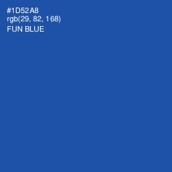 #1D52A8 - Fun Blue Color Image