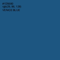 #1D5680 - Venice Blue Color Image