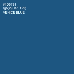 #1D5781 - Venice Blue Color Image