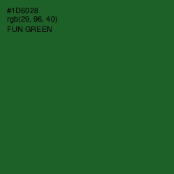 #1D6028 - Fun Green Color Image