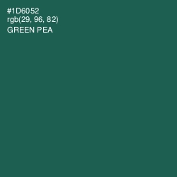 #1D6052 - Green Pea Color Image