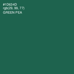 #1D634D - Green Pea Color Image