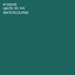 #1D635E - Watercourse Color Image