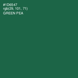 #1D6547 - Green Pea Color Image