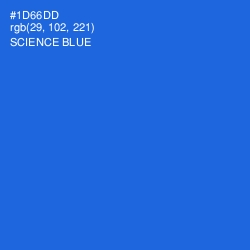 #1D66DD - Science Blue Color Image