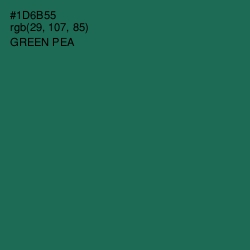 #1D6B55 - Green Pea Color Image