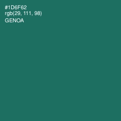 #1D6F62 - Genoa Color Image
