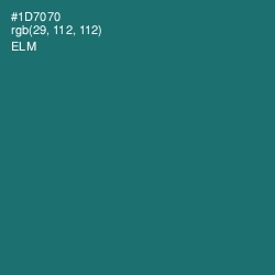 #1D7070 - Elm Color Image