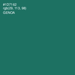 #1D7162 - Genoa Color Image