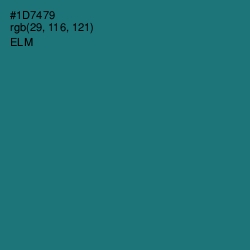 #1D7479 - Elm Color Image